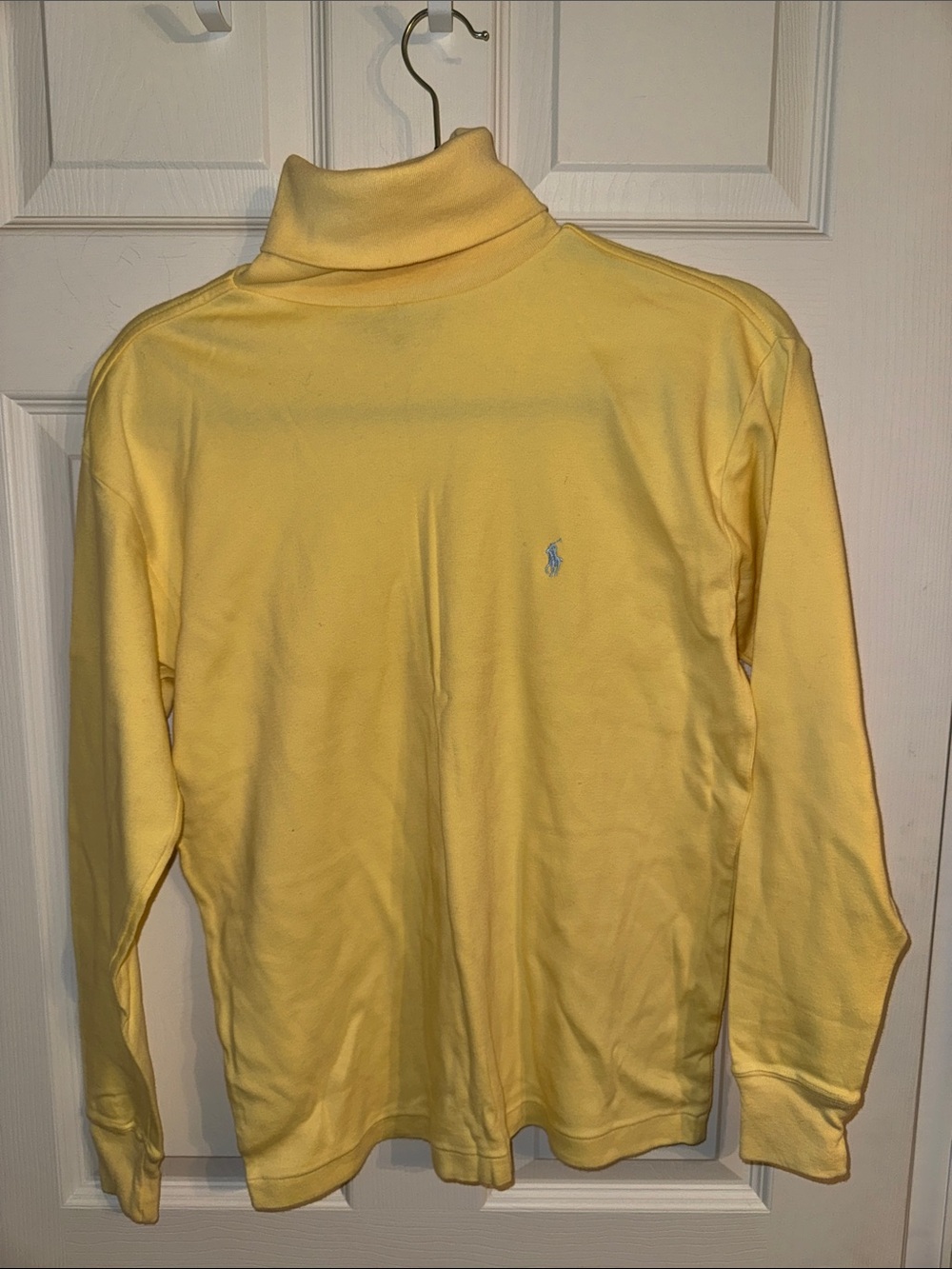 Polo by Ralph Lauren Pale Yellow Turtleneck Sweater